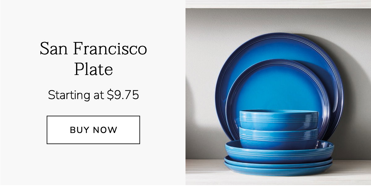 San Francisco Plate - Starting at $9.75 - BUY NOW