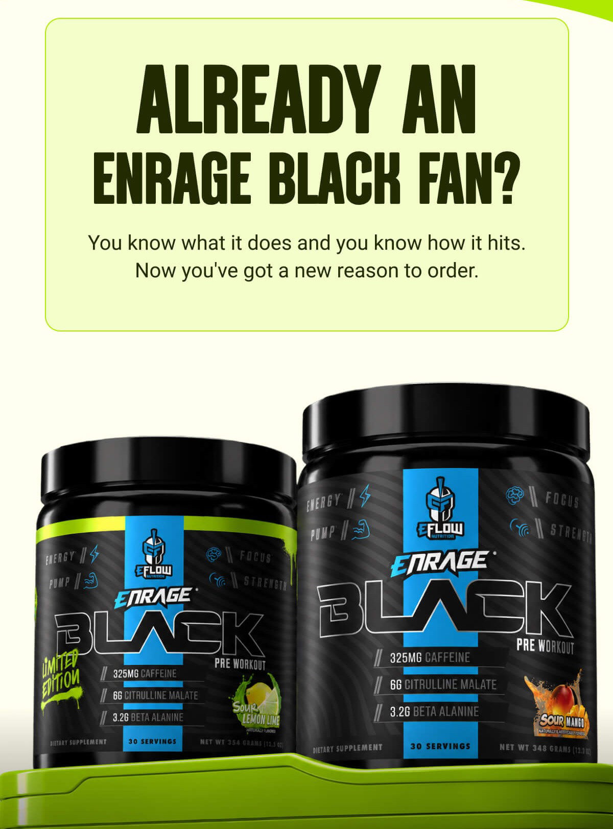 ALREADY AN ENRAGE BLACK FAN?