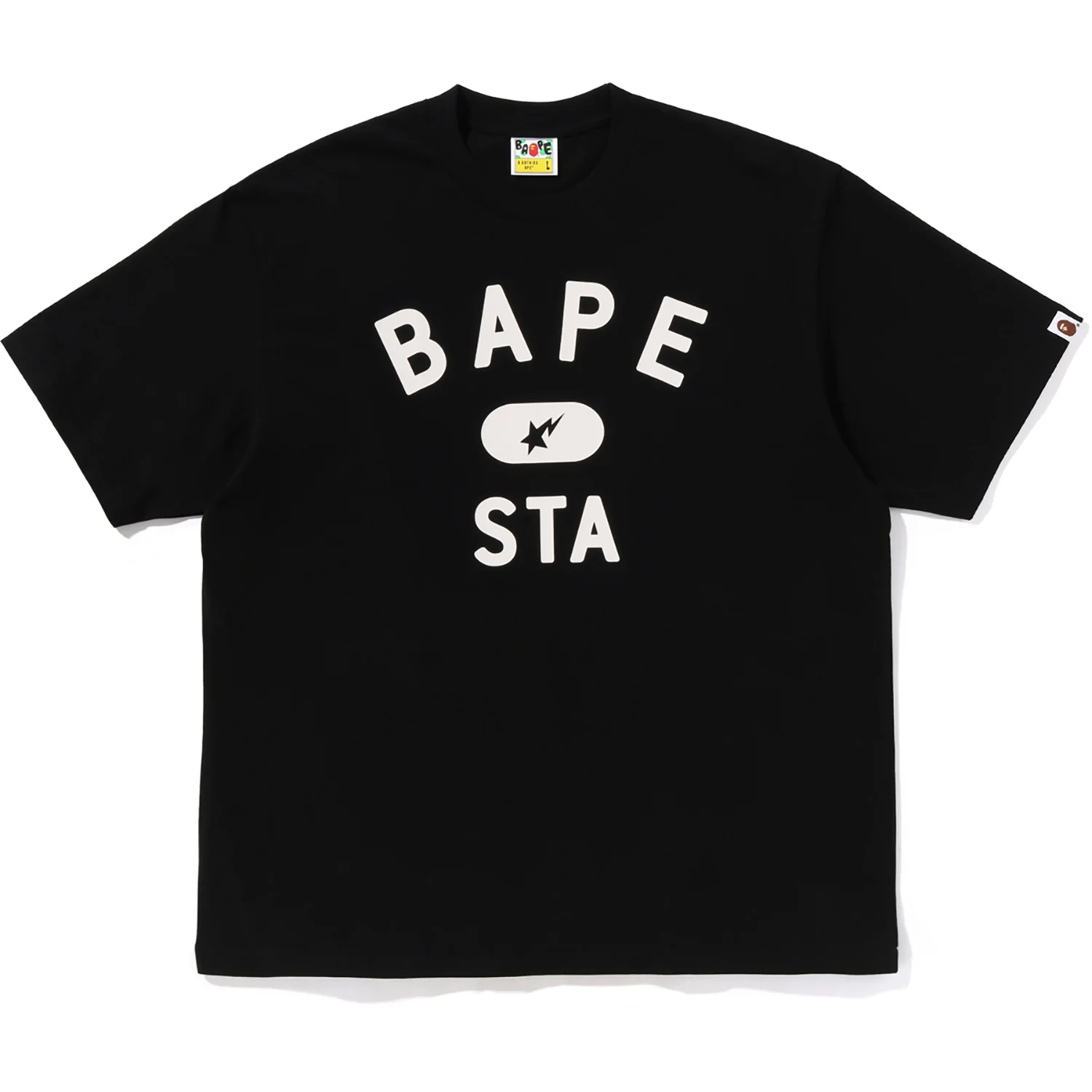 Image of BAPE STA COLLEGE RELAXED FIT TEE #2 MENS