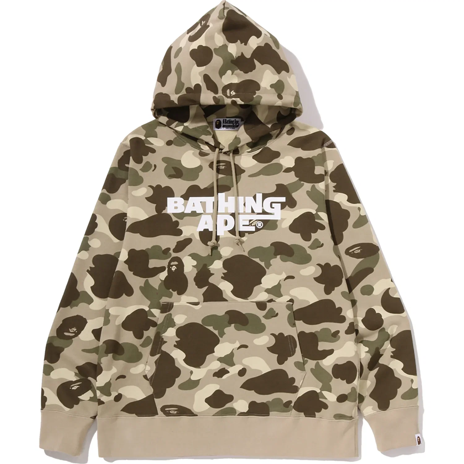 Image of COLOR CAMO PULLOVER HOODIE MENS