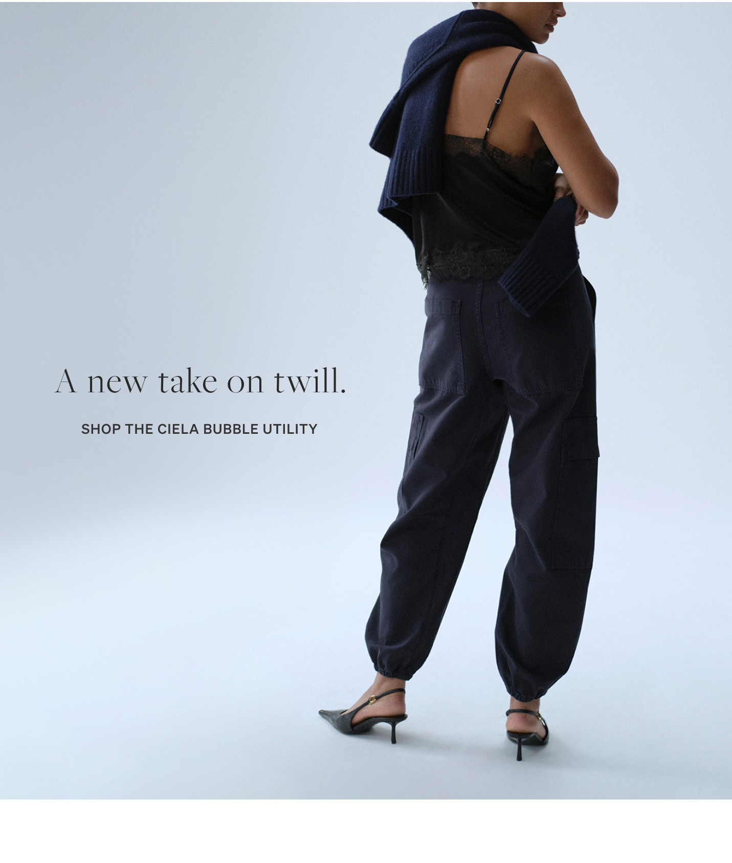 A new take on twill - Shop the Ciela Utility