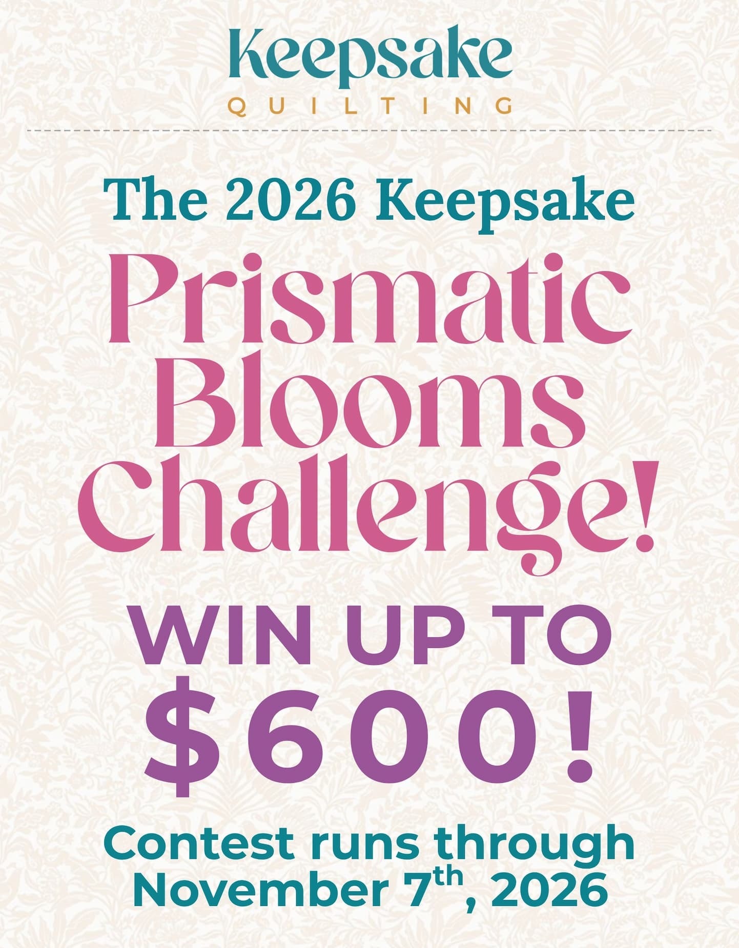 2026 Keepsake Challenge