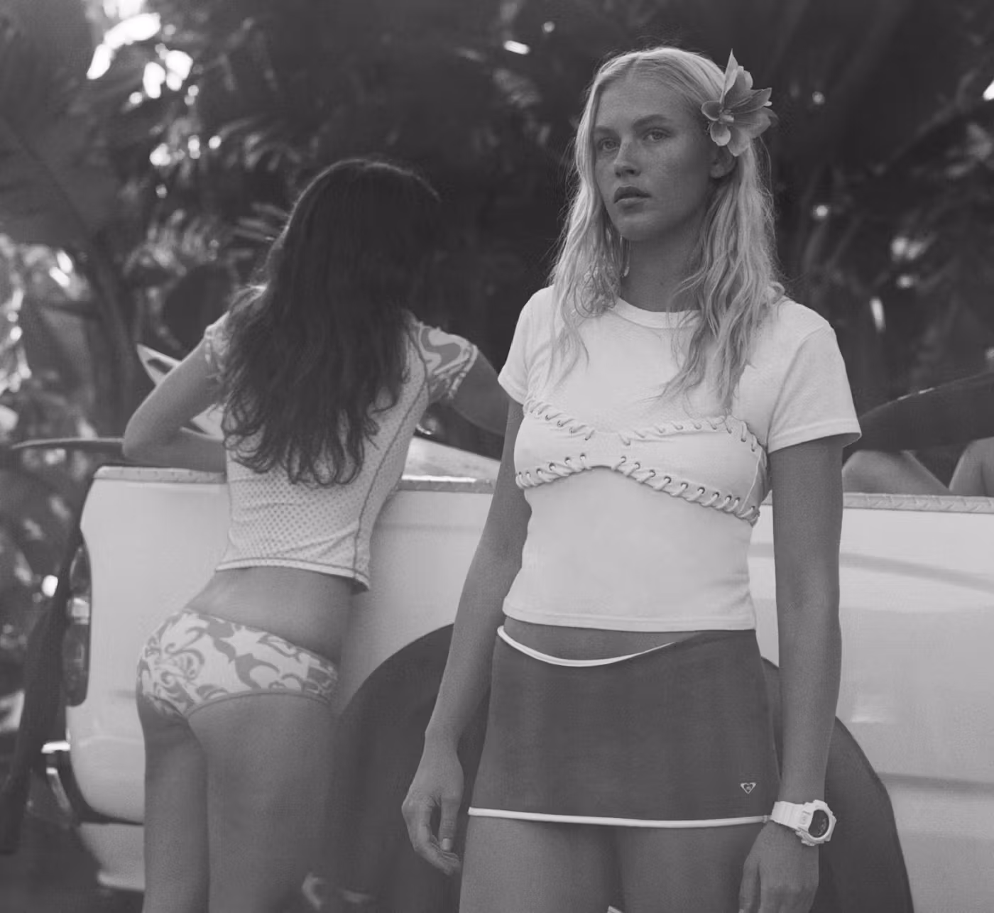 Retro Florals! Tankinis! Board Shorts! Our Favorite 2026 Swim Trends