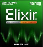 Nanoweb Nickel-Plated Steel Electric Bass Strings, 5-String