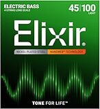 Nanoweb Nickel-Plated Steel Electric Bass Strings, 4-String