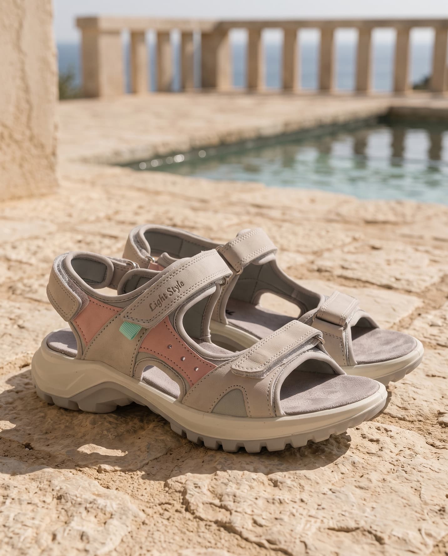 Sandalias deportivas de piel Imac
