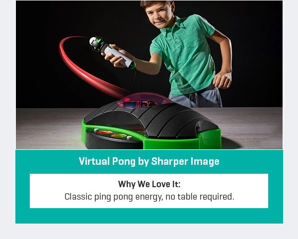 Virtual Pong by Sharper Image