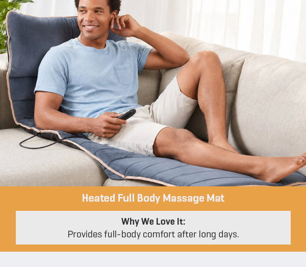 Heated Full Body Massage Mat