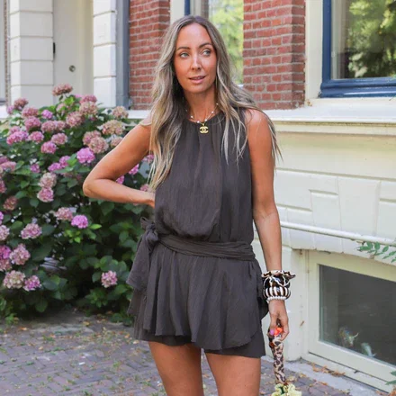 Festie playsuit choco