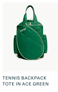 Shop Tennis Backpack Tote in Ace Green