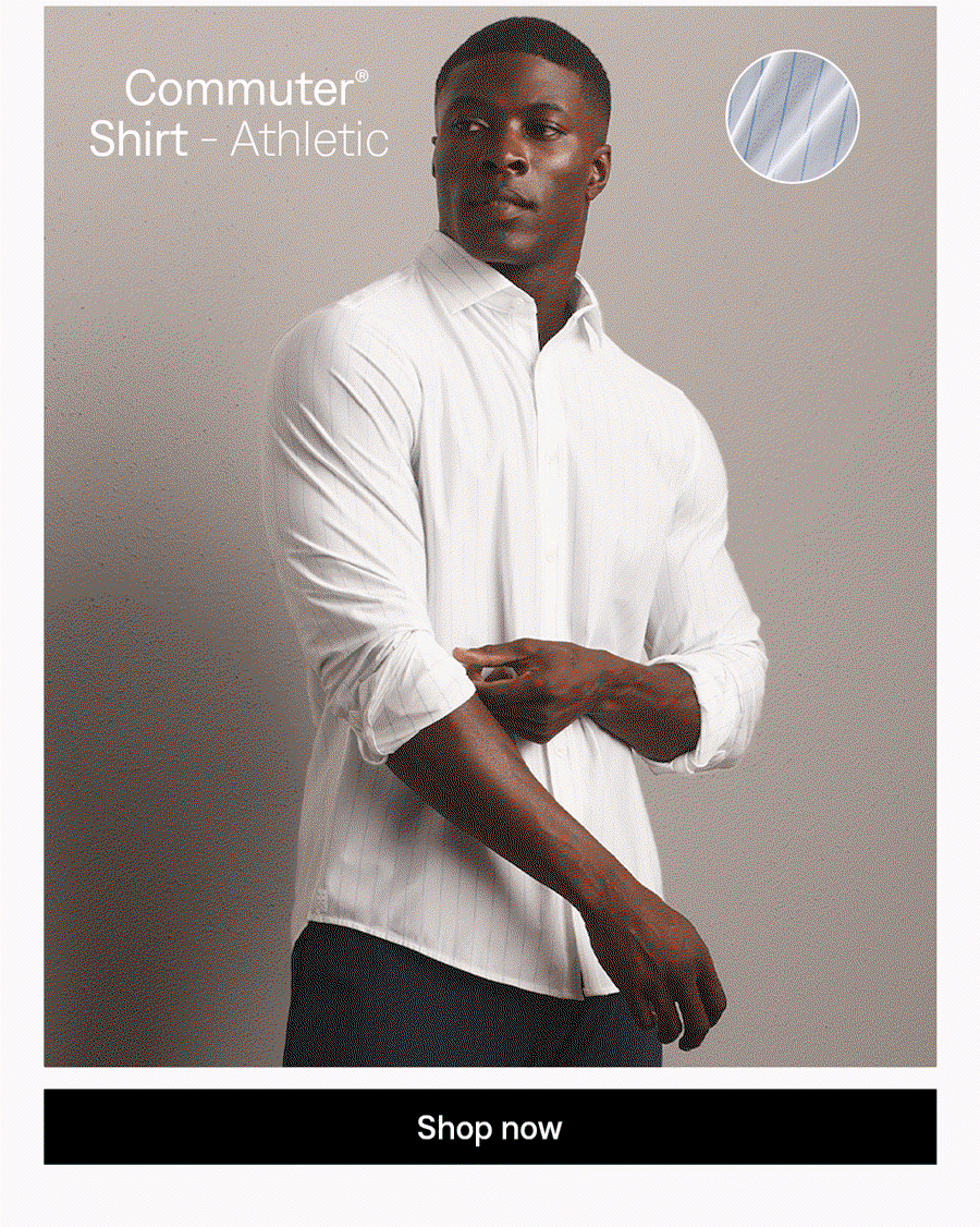 Commuter® Shirt Semi Spread Collar - Athletic