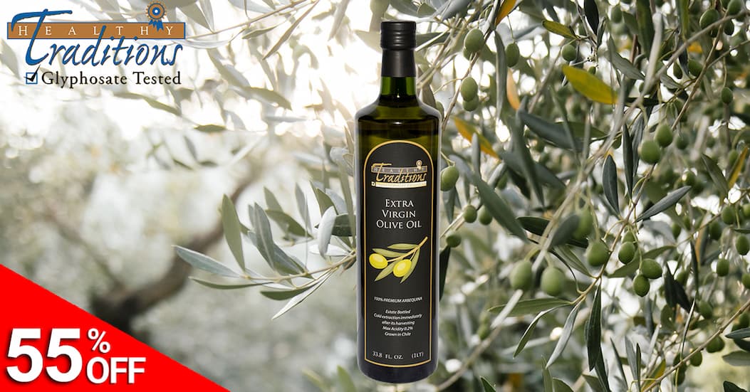 55% OFF Extra Virgin Olive Oil