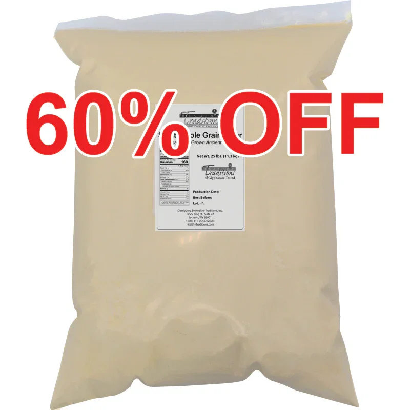 Image of Spelt Whole Grain Flour - 25 lb. Bag