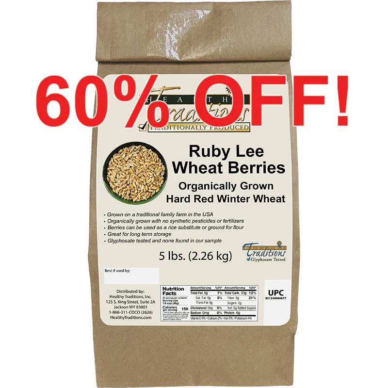 Image of Ruby Lee Wheat Berries - 5 lb.