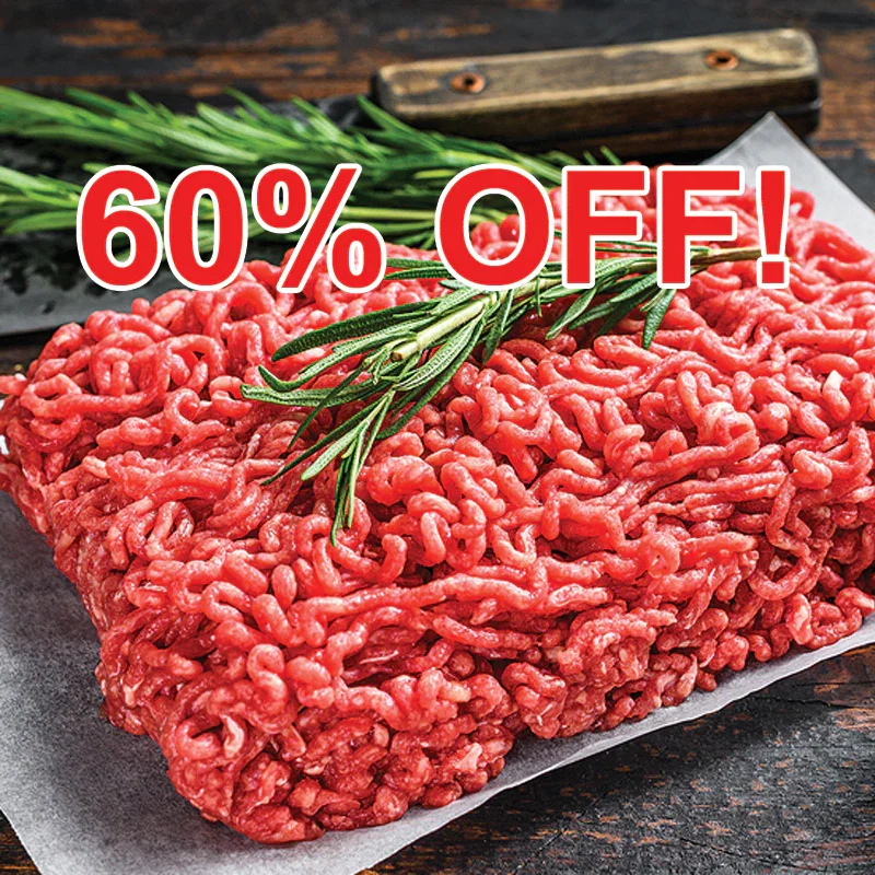 Image of Grass-fed Ground Beef - approx. 1 lb. (15 lb. Minimum)