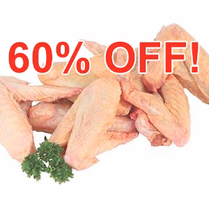 Image of Chicken Wings - Pastured Poultry - 10 per pack, approx. 2 lbs. (5-pack minimum)