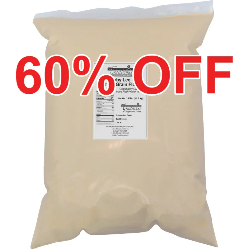 Image of Ruby Lee Whole Grain Flour - 25 lb. Bag