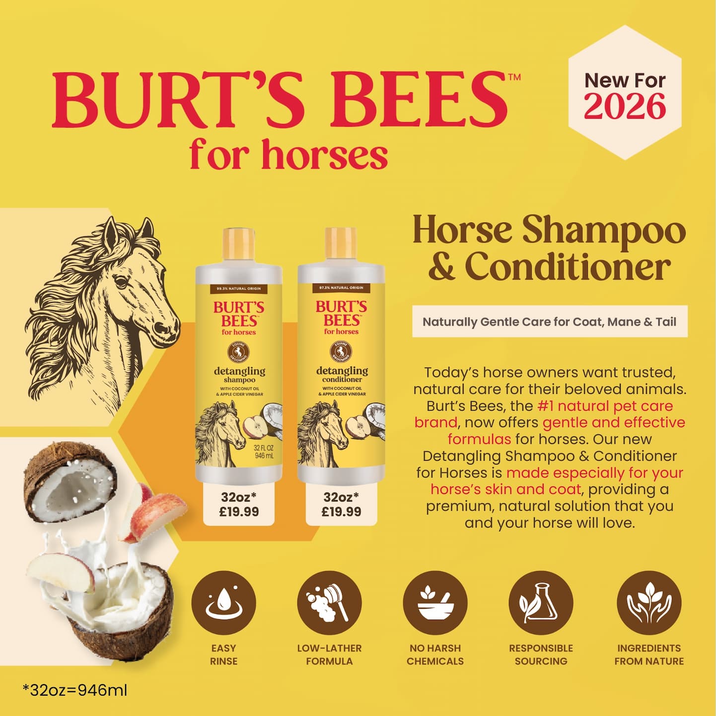 Burt's Bees for horses