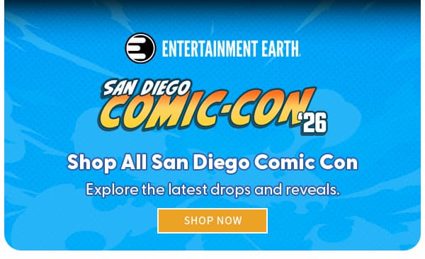 San Diego Comic-Con 26 SHOP ALL SAN DIEGO COMIC CON Explore the latest drops and the reveals. Shop Now