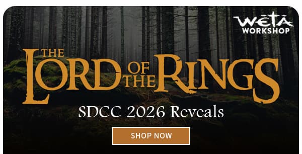 The Lord of the Rings SDCC 2026 Exclusives SHOP NOW 