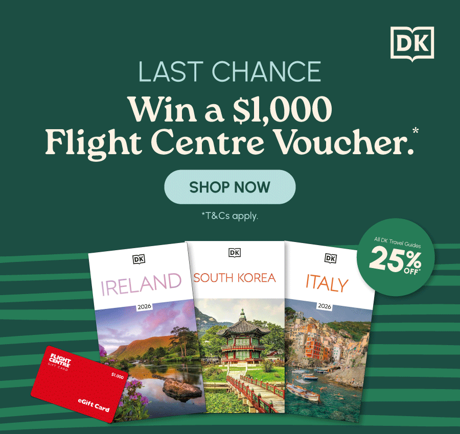 Last Chance: Win a $1,000 Flight Centre Voucher*