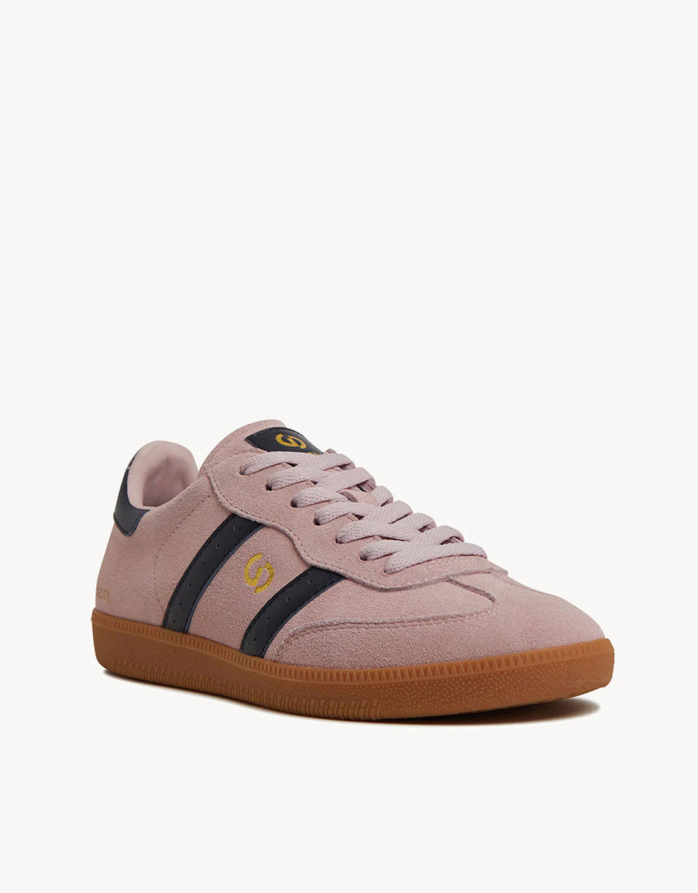 Parallel Suede Sneakers - Pink/Navy