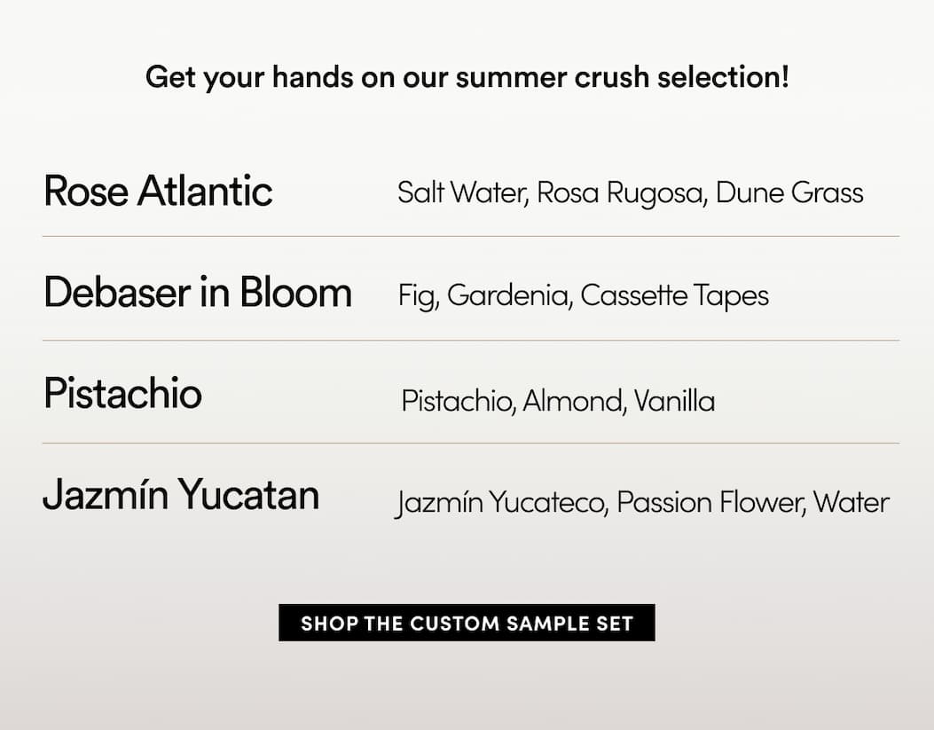 get your hands on our summer crush selection, shop now