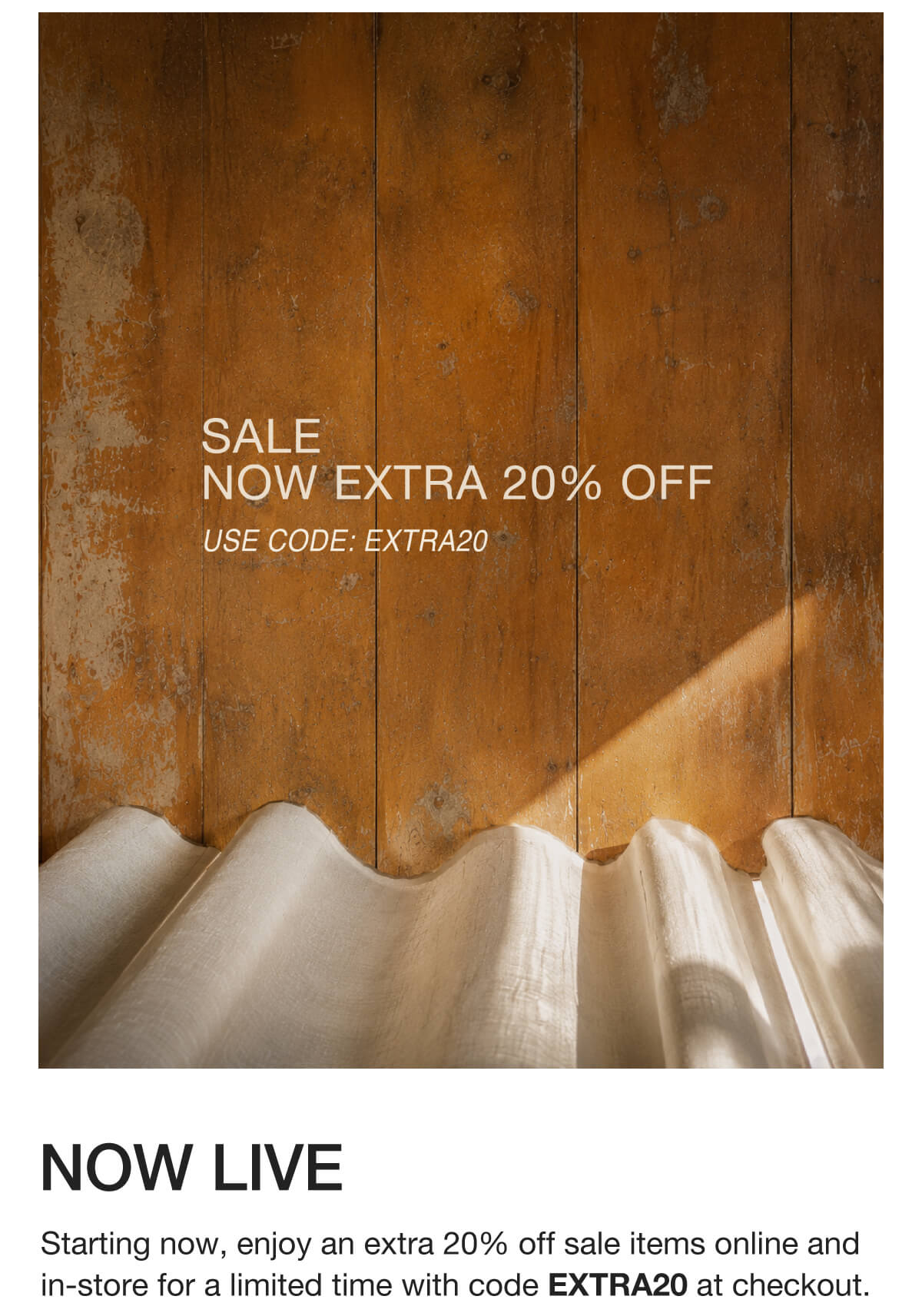 Extra 20% Off Sale