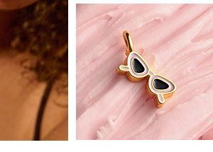 A Little Vibes 'Cool Aunt Era' Bracelet In Silver And Gold Plating