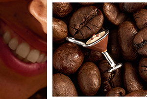 A Little Vibes 'Espresso Yourself' Bracelet In Silver Plating