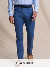 Man in navy pants.