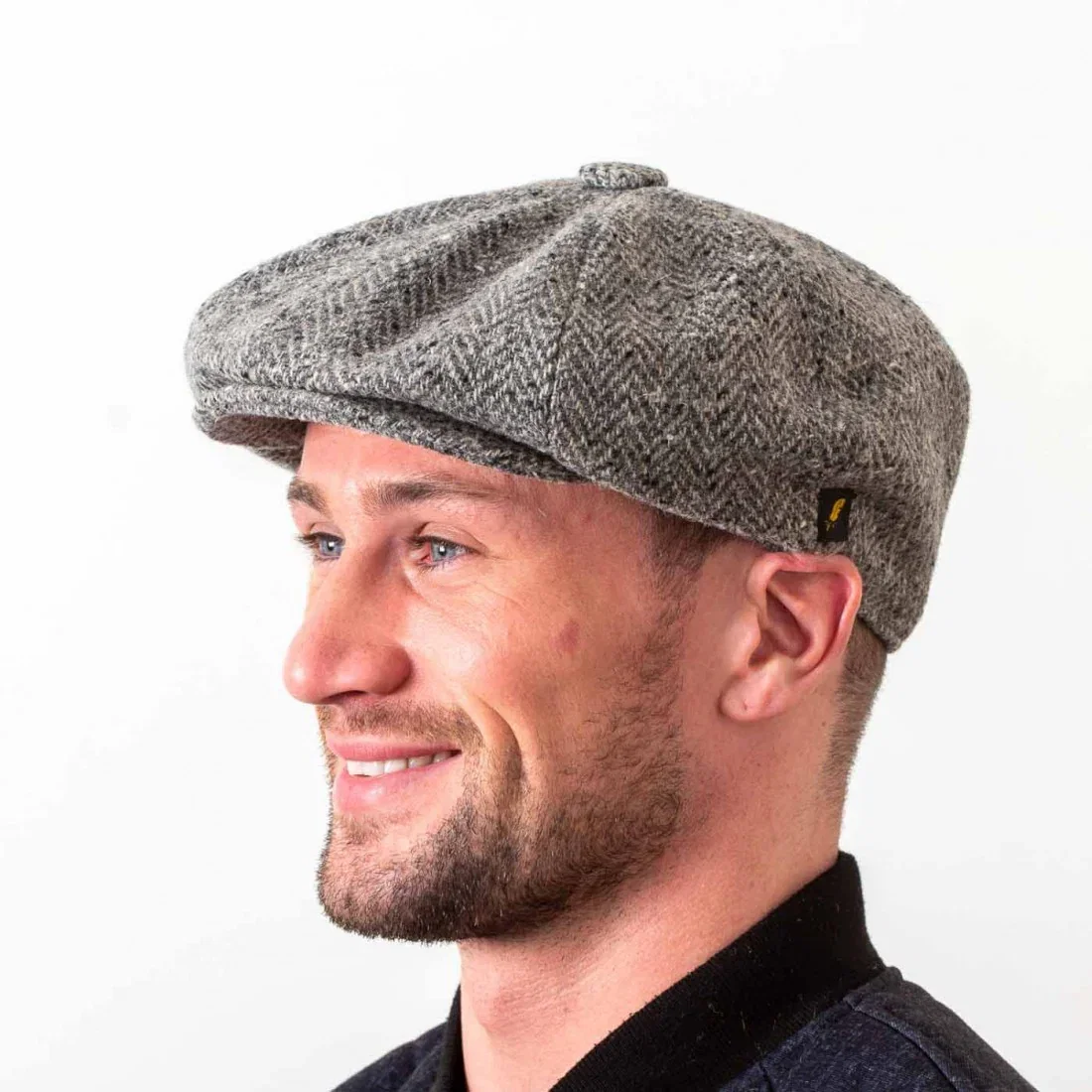 Image of Men's Donegal Tweed Newsboy Cap