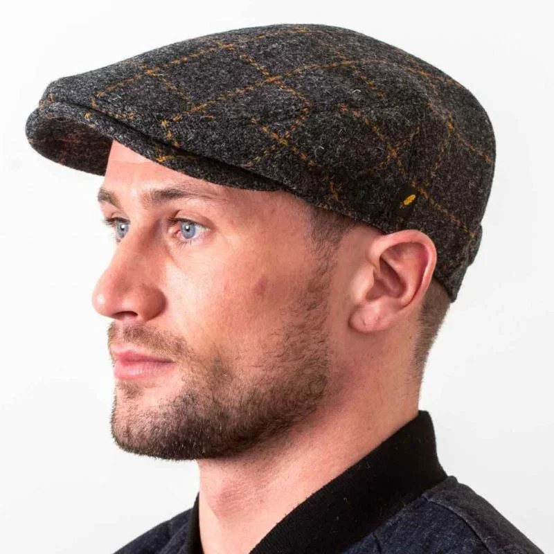 Image of Handcrafted Donegal Tweed Flat Cap