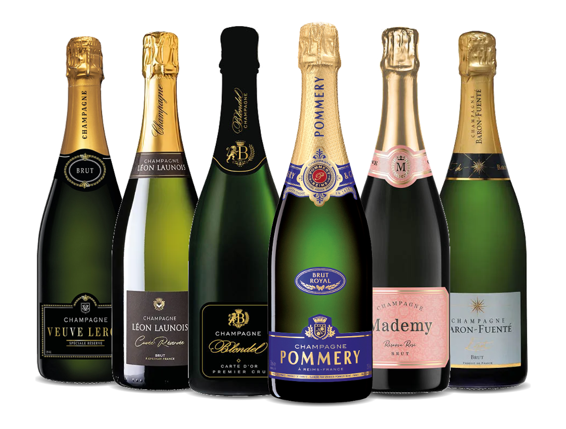 Scopri lo Champagne, 6 bottiglie
