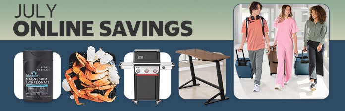 july online savings