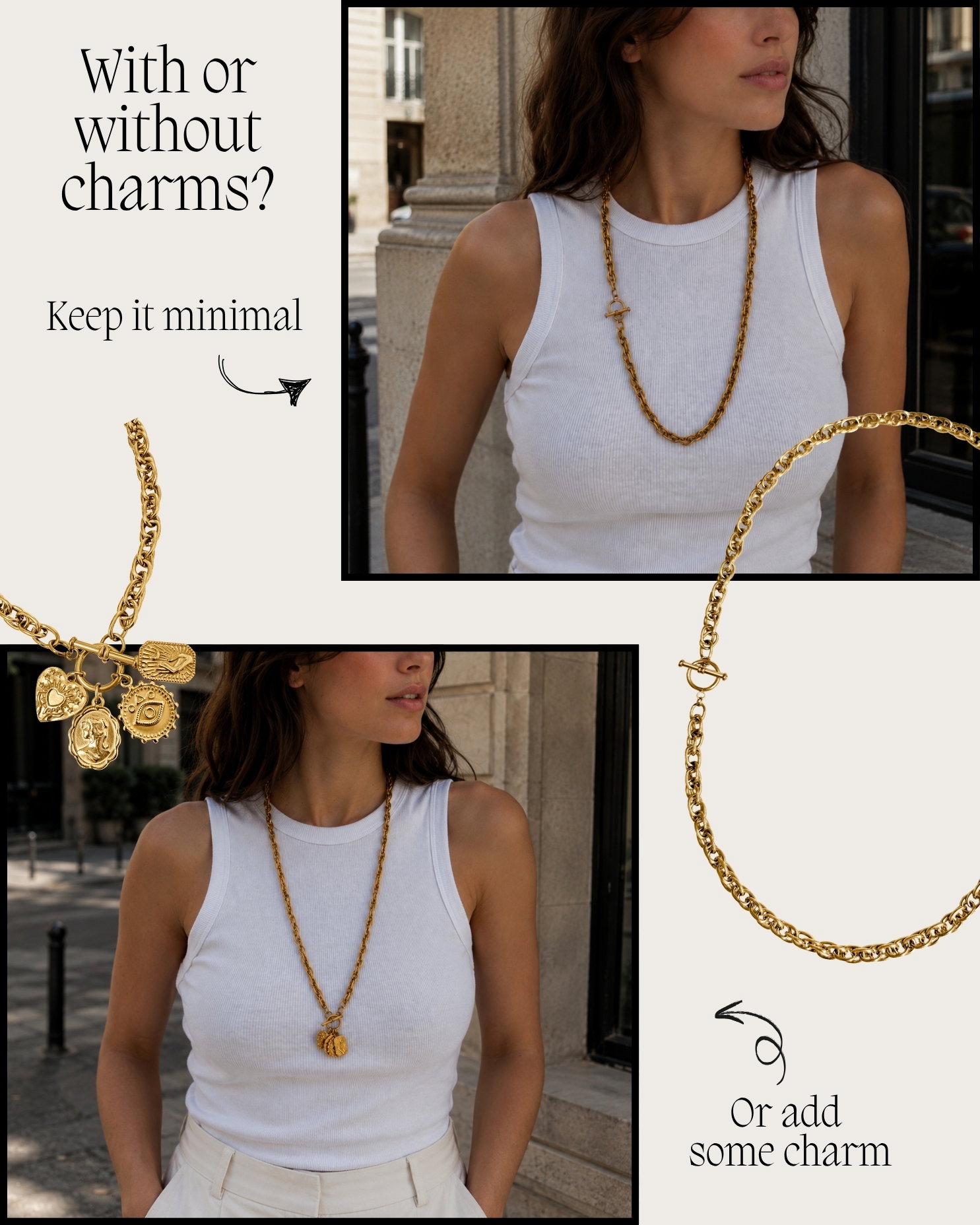 Longline T-Bar Necklace