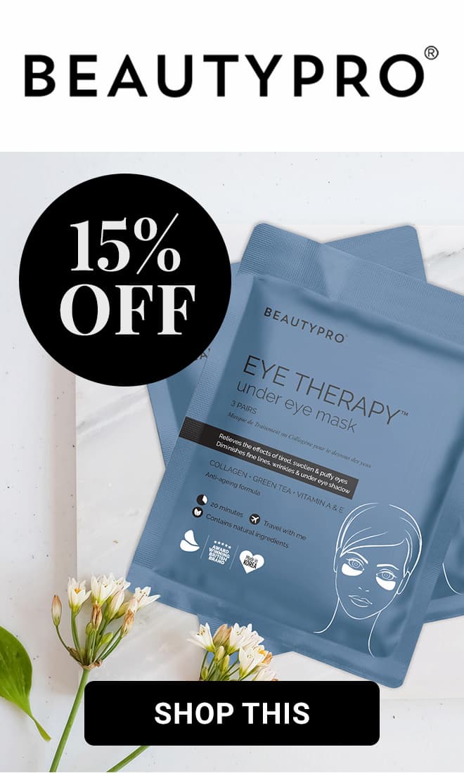 Save 20% on BeautyPro Sheet Masks and Serums