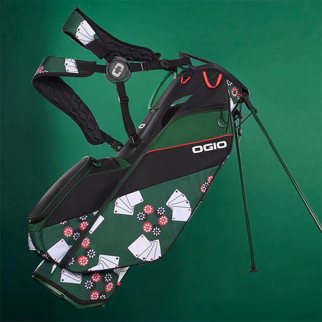 Poker Pattern Stand Golf Bag