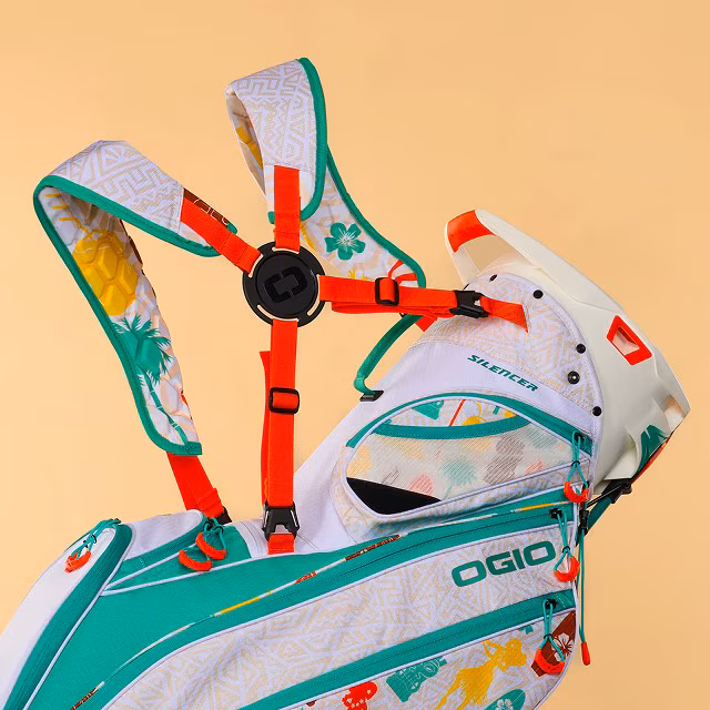 Luau Pattern Golf Bag