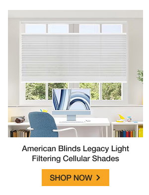 American Blinds Legacy Light Filtering Cellular Shades | SHOP NOW >
