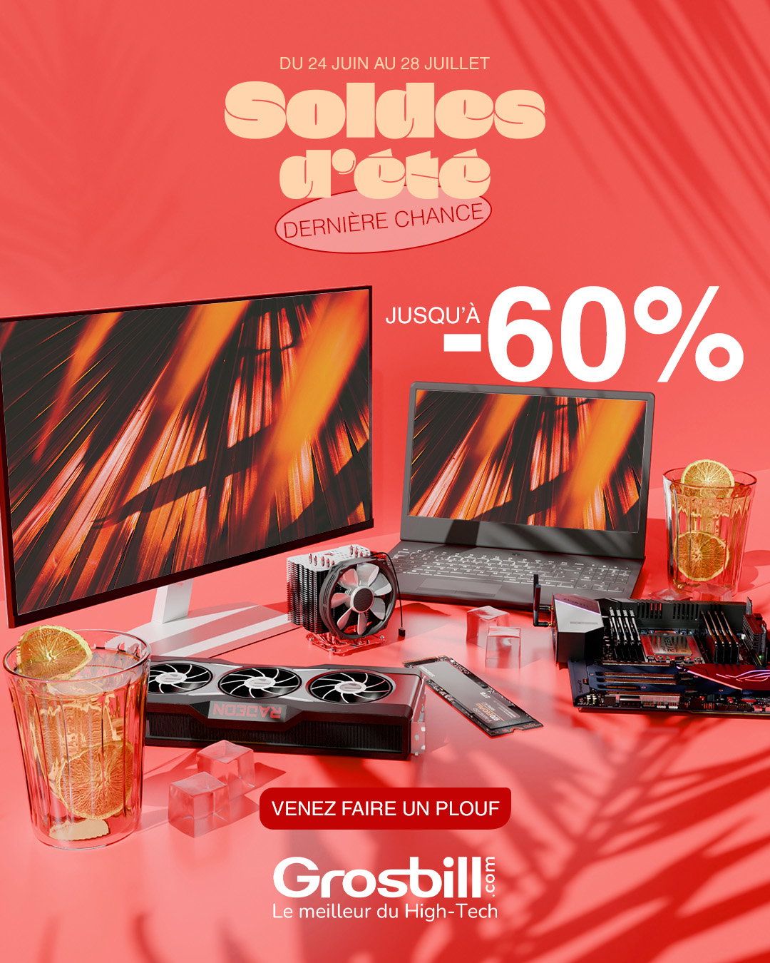 Soldes dernière chance jusqu'à -60%