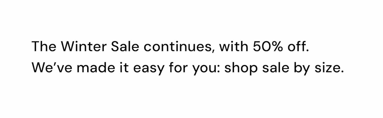 Sale