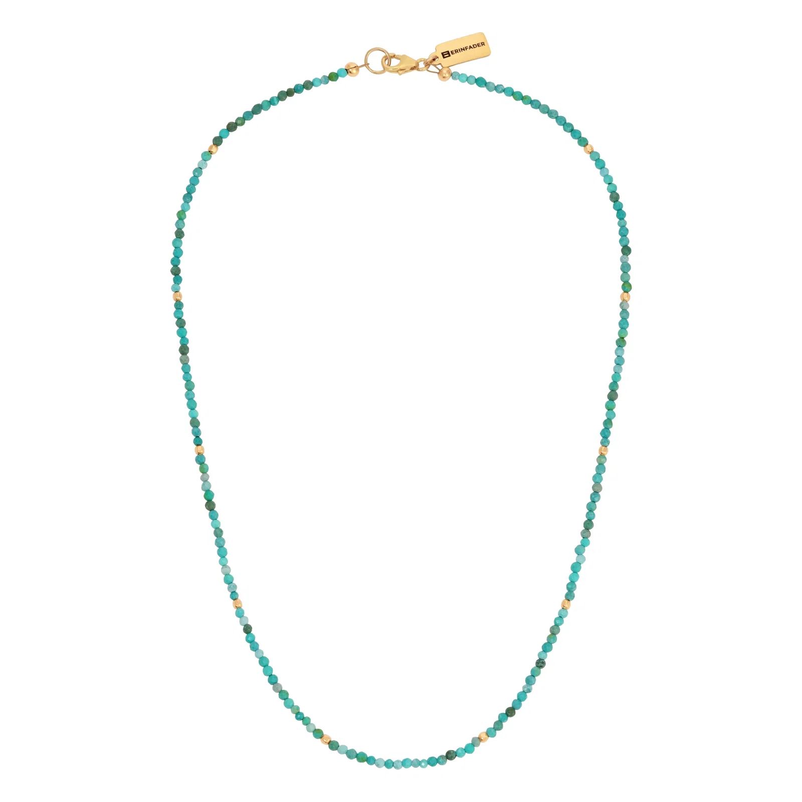 Image of Turquoise Gemstone Beaded Necklace