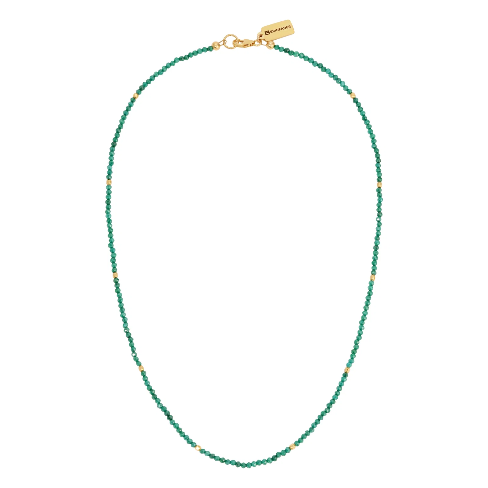 Image of Green Onyx Gemstone Beaded Necklace