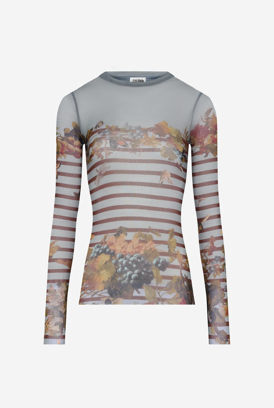 The Sky Blue Marinière Grape Top