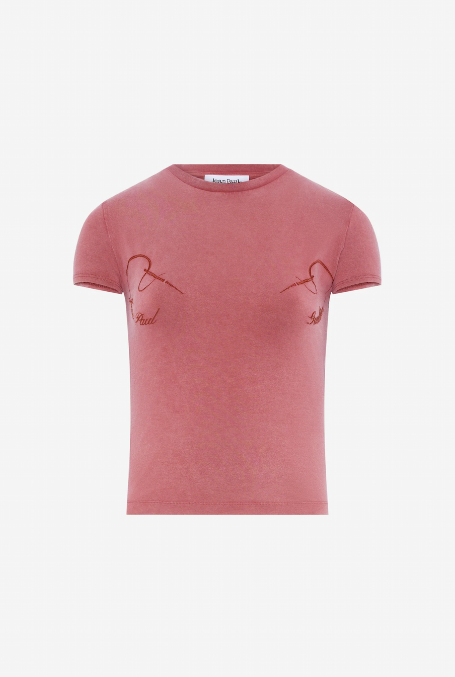 The Burgundy Needles Baby Tee