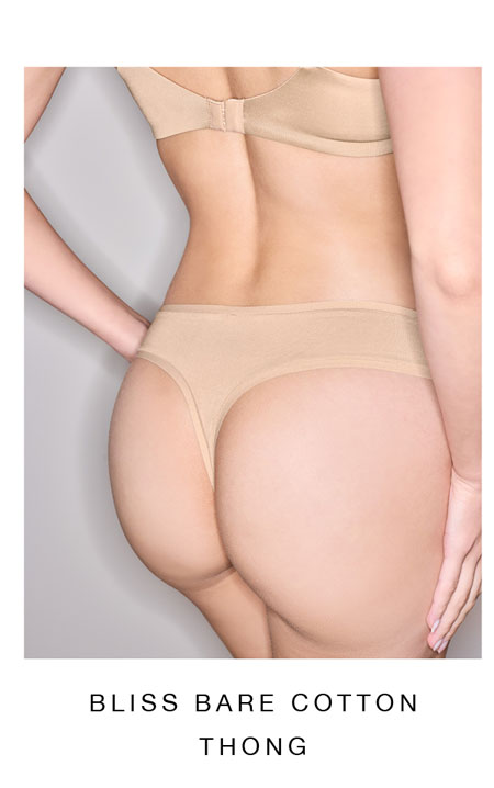 Bliss Bare Cotton Thong