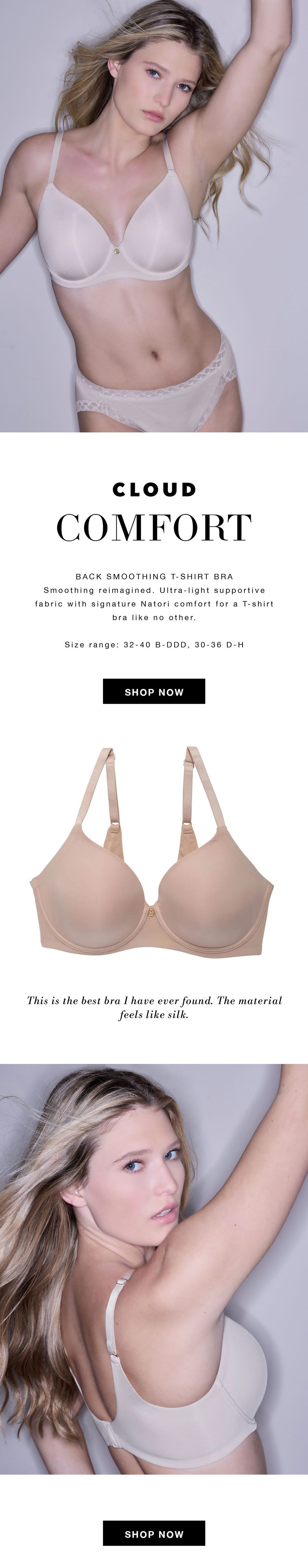 The Cloud Comfort Back Smoothing T-Shirt Bra