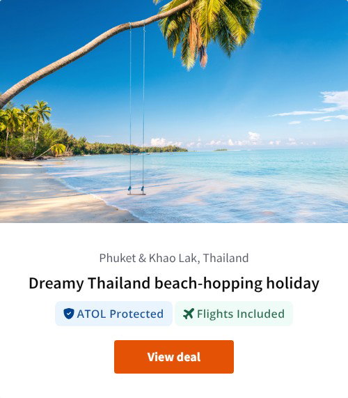 Dreamy Thailand beach-hopping holiday