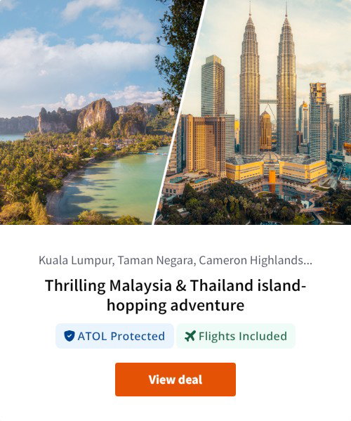 Thrilling Malaysia &amp; Thailand island-hopping adventure